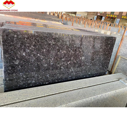 আফ্রিকান কভারি থেকে প্রাকৃতিক শ্যাঙ্গ্রি-লা ব্ল্যাক গ্রানাইট পাথর ব্যবহার করে ভিলা গ্রাফিক ডিজাইন