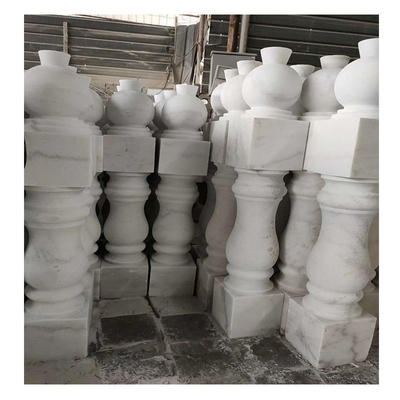 রেলিং জন্য সাদা গ্রানাইট মার্বেল পাথর Baluster কাস্টমাইজড ডেলিভারি শর্তাবলী FOB/CNF