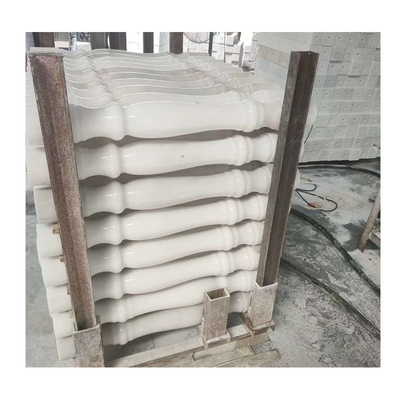 রেলিং জন্য সাদা গ্রানাইট মার্বেল পাথর Baluster কাস্টমাইজড ডেলিভারি শর্তাবলী FOB/CNF