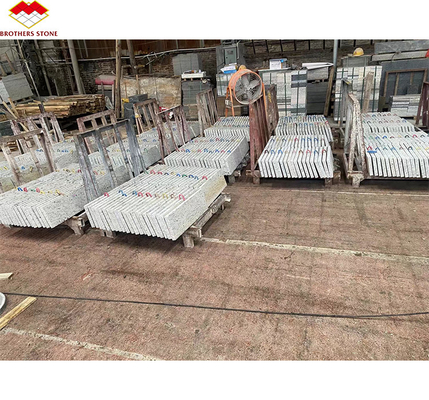 হালকা গ্রানাইট রপ্তানিকারক শ্রেষ্ঠ ভিলা থেকে রাজকীয় সাদা গ্রানাইট পাথর পোলিশ হোনড