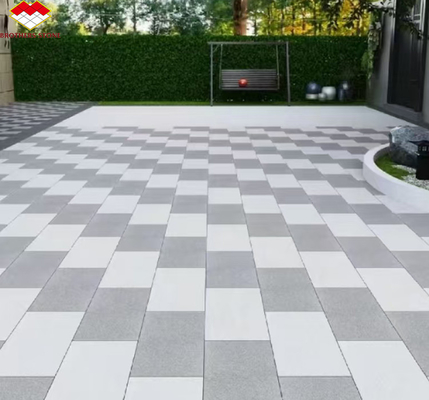 ব্রাদার্স স্টোন ফ্লেমেড গ্রে গ্রানাইট স্ল্যাব প্যাভিং টাইলস জন্য হোনড প্রাকৃতিক পাথর ড্রাইভওয়ে
