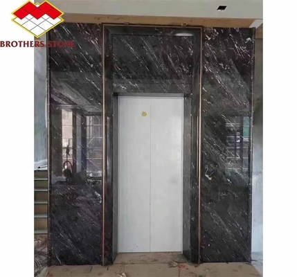 লিভিং রুমের জন্য ক্যালসাইট মার্বেল স্টোন বিলাসবহুল পোলিশ সীমানা দেয়াল ব্যাকস্প্ল্যাশ মেঝে