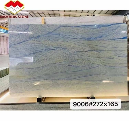 সরাসরি বিক্রয় হোনড ব্লু ইম্পেরিয়াল স্ল্যাব ব্লু স্কাই কোয়ার্টজাইট গ্র্যান্ড স্লাইলাইট মার্বেল টাইল