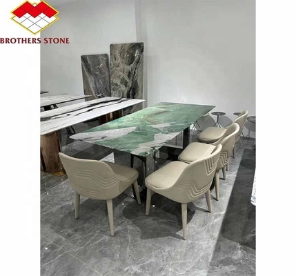 প্রাকৃতিক পাথর ব্রাজিল মার্বেল ব্যাকলাইট সোডালাইট সবুজ কোয়ার্টজাইট বেডরুম ডিজাইন আইডিয়া জন্য