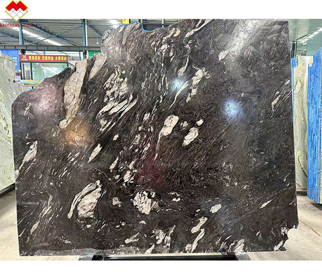 উপাদান ব্রাজিলের স্নানগৃহে নকশা শেষ করার জন্য ল্যাভাবো পোলিশ ব্ল্যাক কোয়ার্টজাইট ভ্যানিটি টপ