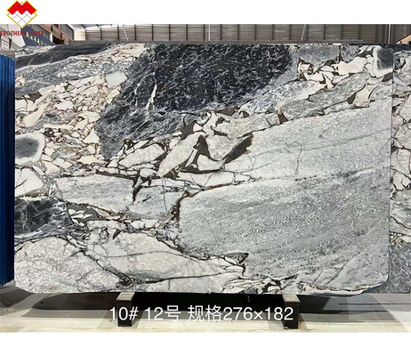 হট মহাসাগর সাদা / কালো মার্বেল দেয়াল এবং মেঝে টাইলস ডিজাইন বই ম্যাচ মার্বেল হাতি সাদা স্ল্যাব