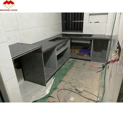 আধুনিক ব্লু গ্রানাইট পাথর স্ল্যাব প্রাকৃতিক ব্লু পার্ল কাউন্টারটপ সংস্কারের দাম