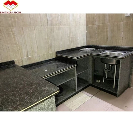পার্ক আধুনিক ব্রিটিশ ব্রাউন গ্রানাইট পাথর রান্নাঘর কাউন্টটপ নকশা জন্য পোলিশ পৃষ্ঠ