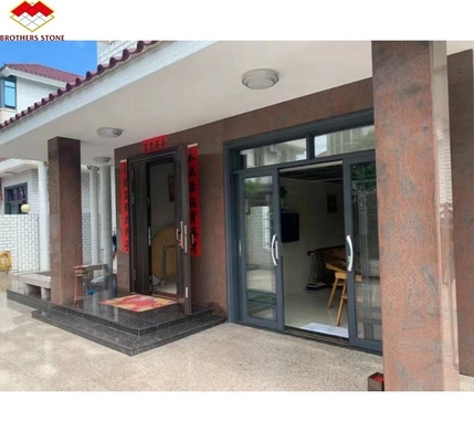বিলাসবহুল অভ্যন্তরীণ সিঁড়ি এবং রান্নাঘর পণ্য জন্য আকার কাটা হিমালয় ব্লু গ্রানাইট পাথর