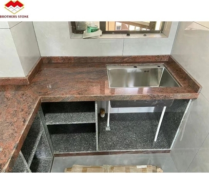 বিলাসবহুল অভ্যন্তরীণ সিঁড়ি এবং রান্নাঘর পণ্য জন্য আকার কাটা হিমালয় ব্লু গ্রানাইট পাথর