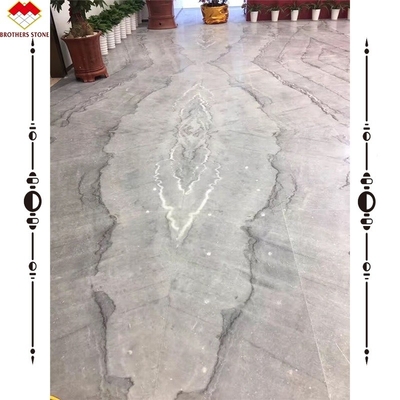প্রাকৃতিক পাথর আর্ক সিঁড়ির কাস্টম স্টেপ নজিং জন্য ওয়াটারজেট মার্বেল স্টেপ এবং রাইজার