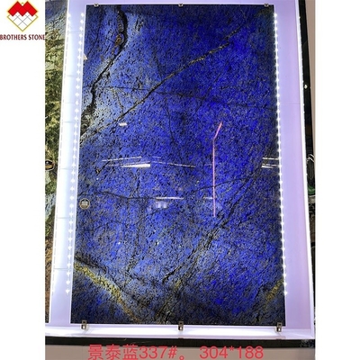 আধুনিক ডিজাইন বিলাসিতা মার্জিত ব্রাজিল স্বপ্ন সাফায়ার নীল পাথর ব্যাকলাইট ল্যাব্রাডরাইট নীল গ্রানাইট
