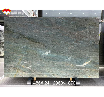 অ্যামাজন ব্লু বিলাসবহুল পাথর পোলিশ স্ল্যাব ভিলা এবং হোটেল অভ্যন্তর নকশা অনুপ্রেরণা জন্য