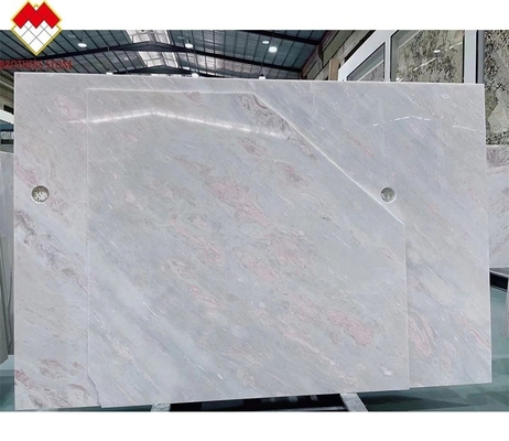আধুনিক ফ্যান্টাসি গোলাপী কোয়ার্টজাইট স্ল্যাব ভিলা মার্বেল টাইপ ডলোমাইট পোলিশ বিগ স্ল্যাব