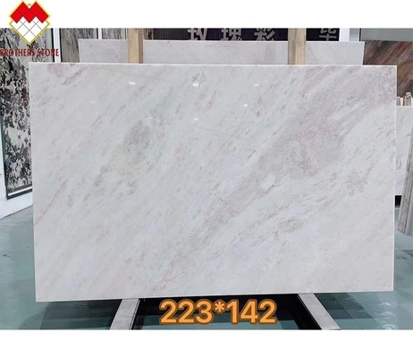 আধুনিক ফ্যান্টাসি গোলাপী কোয়ার্টজাইট স্ল্যাব ভিলা মার্বেল টাইপ ডলোমাইট পোলিশ বিগ স্ল্যাব