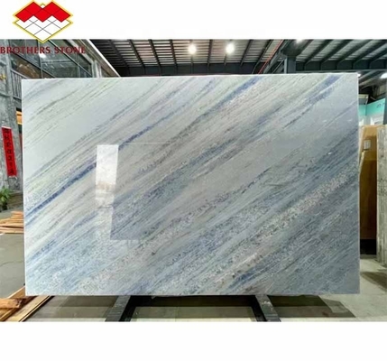 20 মিমি ব্লু আইস ওনিক্স স্টোন ফিনিয়ার এবং ব্যাকলাইট দিয়ে আপনার লিভিং সিঁড়ি হল আপগ্রেড করুন