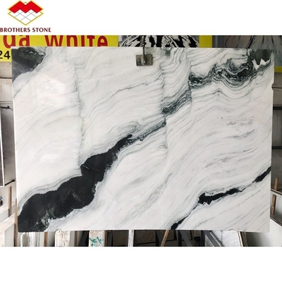 সিএনএফ ট্রেড পান্ডা হোয়াইট সিচুয়ান পোলিশ মার্বেল বড় স্ল্যাব বইয়ের তাক ঝরনা মেঝে জন্য