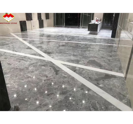 ইয়েনশা ইতালিয়ান গ্রে মার্বেল স্টোন হোটেল মেঝে এবং অভ্যন্তরীণ হোম সিঁড়ি জন্য বড় স্ল্যাব