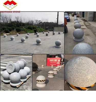 পোলিশ পৃষ্ঠের জন্য আধুনিক বিলাসবহুল গ্রানাইট মেঝে টাইল বহিরঙ্গন বাধা বল পার্কিং
