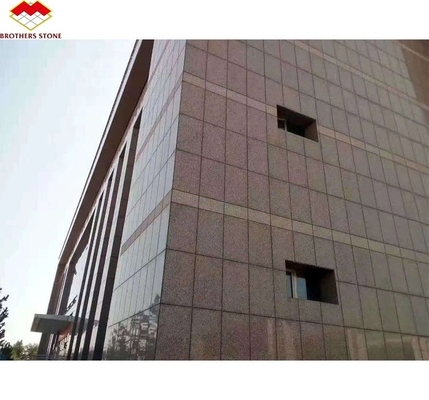 আধুনিক চীনা ফ্লেমেড গ্রানাইট বহিরাগত অভ্যন্তর প্রাচীর আবরণ জন্য আকার কাটা বড় স্ল্যাব