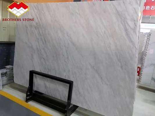 কাস্টমাইজড আকার ইউরোপীয় ডিজাইন অভ্যন্তর সাদা মার্বেল খোদাই করা সিঁড়ি treads এবং risers