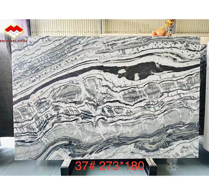 ব্রাজিলের জনপ্রিয় পাথর পান্ডা ইমপ্রেশন মার্বেল স্ল্যাব দিয়ে আপনার ডাইনিং টেবিলকে রূপান্তর করুন
