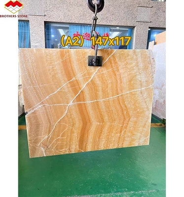 বেধ সহনশীলতা /- 1 মিমি অ্যান্টিক বই ম্যাচ ল্যাভাবো উপাদান জন্য হলুদ Onyx মার্বেল