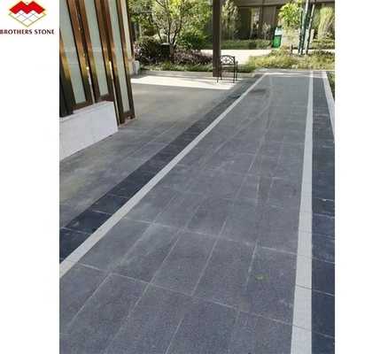 চীনা গ্রানাইট আকার কাটা আউটডোর মেঝে জন্য স্ল্যাব 30mm পালিশ জ্বলন্ত পাথর