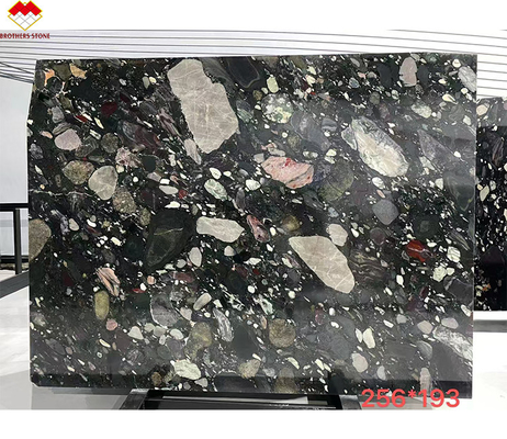 কাউন্টারটপ দেয়াল মেঝে নকশা ইউনফু থেকে Agate নিদর্শন সঙ্গে প্রাকৃতিক মার্বেল শীট