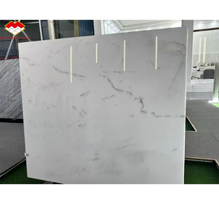 ইউনফু ব্রাদার্স পাথর সস্তা দাম সাদা সৌন্দর্য মার্বেল ধূসর শিরা সঙ্গে উচ্চ মানের আটলান্টিক সাদা মার্বেল ভিনিয়ার