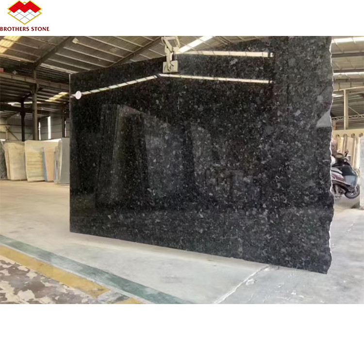 আধুনিক স্টাইল কালো মার্বেল গ্রানাইট স্ল্যাব ভিলা কাউন্টারটপ এবং বহিরঙ্গন সজ্জা জন্য
