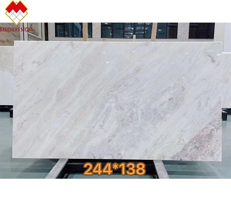 আধুনিক ফ্যান্টাসি গোলাপী কোয়ার্টজাইট স্ল্যাব ভিলা মার্বেল টাইপ ডলোমাইট পোলিশ বিগ স্ল্যাব
