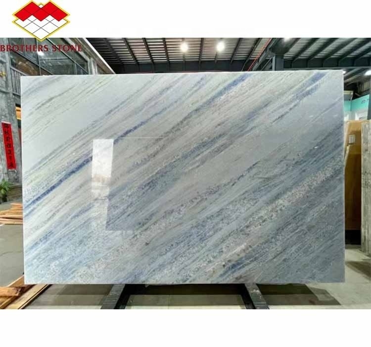 20 মিমি ব্লু আইস ওনিক্স স্টোন ফিনিয়ার এবং ব্যাকলাইট দিয়ে আপনার লিভিং সিঁড়ি হল আপগ্রেড করুন